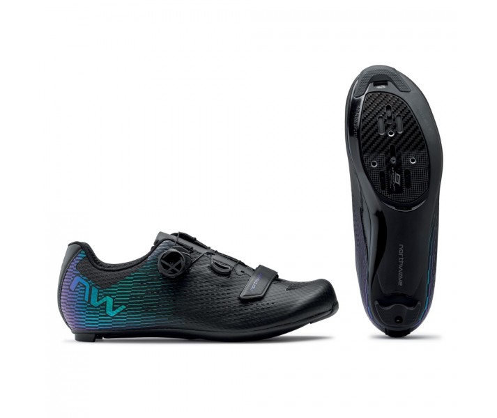 Zapatillas Northwave Storm Carbon 2 Negro/Iridescent