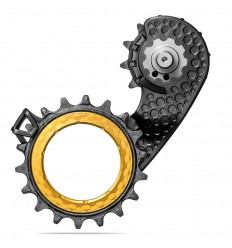 Jaula Cambio Absolute Black Hollowcage Shimano 9200 Carbono Oro