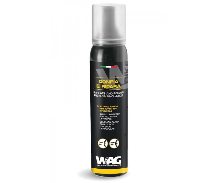 Reparador Pinchazos WAG 'Infla y repara' 100ml