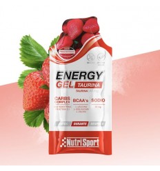 Caja Gel Nutrisport Energy Taurina Sabor Cereza 24ud