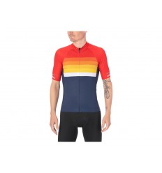 Maillot Corto Giro Chrono Expert Azul Marino/Rojo