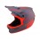 Casco Troy Lee Designs D3 Fiberlite Gris/Rojo