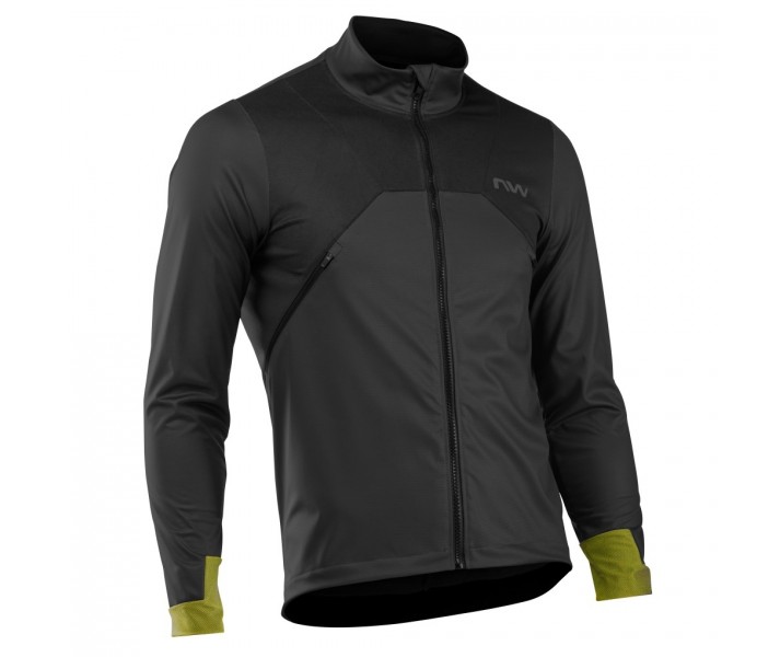 Chaqueta Northwave Extreme 2 Negro-Amarillo Fluo