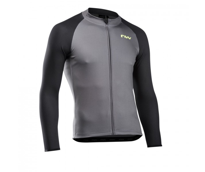 Maillot Northwave Blade 4 Gris-Amarillo Fluo