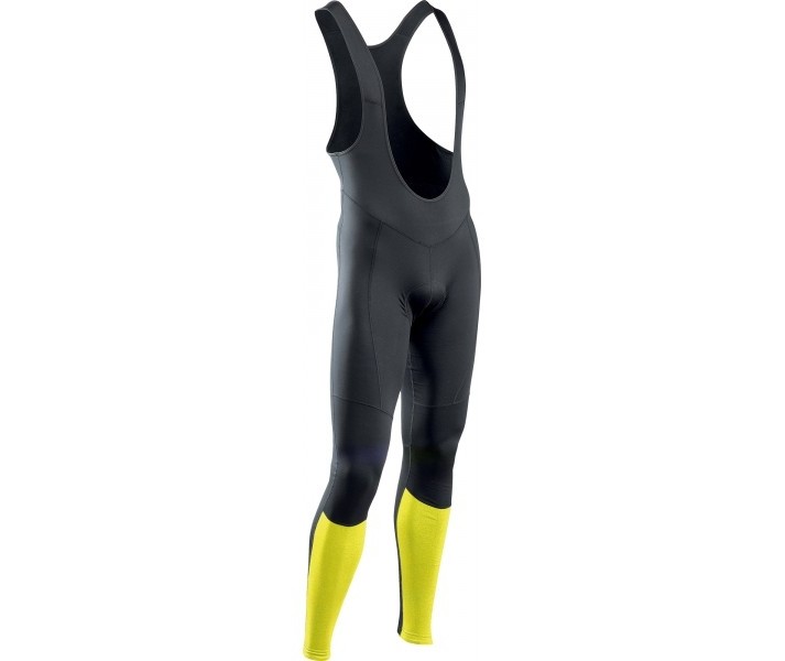 Culote Largo Tirantes Northwave Ms Force 2 Negro-Amarillo Fluor