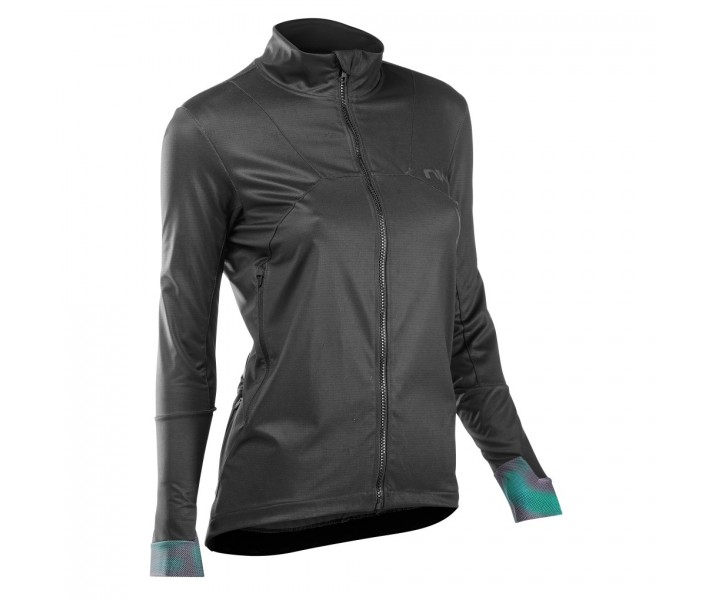 Chaqueta Northwave Extreme 2 Mujer Negro-Iridescent