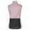 Chaleco Scott Mujer Gravel Warm Merino Rosa / Negro