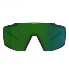 Gafas De Sol Scott Shield Compact Verde Kaki Lente Verde Chrome