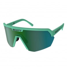 Gafas De Sol Scott Shield Verde Lente Verde Chrome