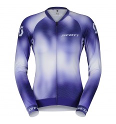 Maillot Scott Mujer Rc Pro Ls Azul / Azul