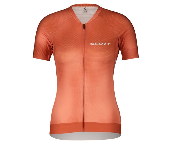 Maillot Scott Mujer Rc Pro Ss Rose Beige / Naranja