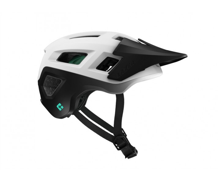 Casco Lazer Coyote KC Blanco Negro Mate