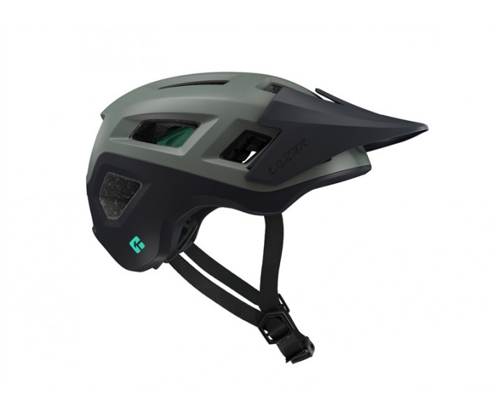 Casco Lazer Coyote KC Verde Oscuro Mate