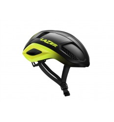 Casco Lazer Vento KC Negro Flash Amarillo