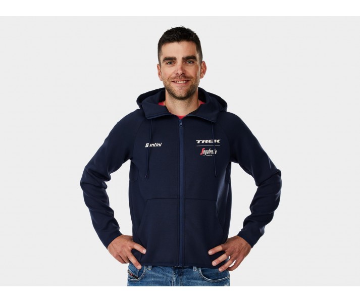 Sudadera con capucha Santini Trek-Segafredo Hombre