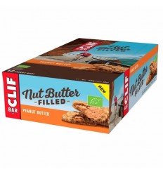 Caja 12 Barritas Bio Energéticas Clif Mantequilla de Cacahuete Banana y Choc 50g