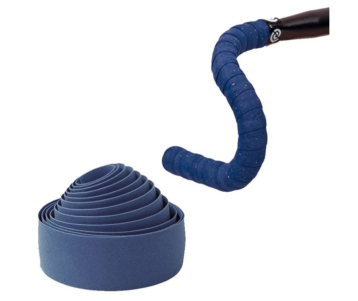 Cinta Manillar Bike Ribbon Cork Gel 41 Azul Oscuro