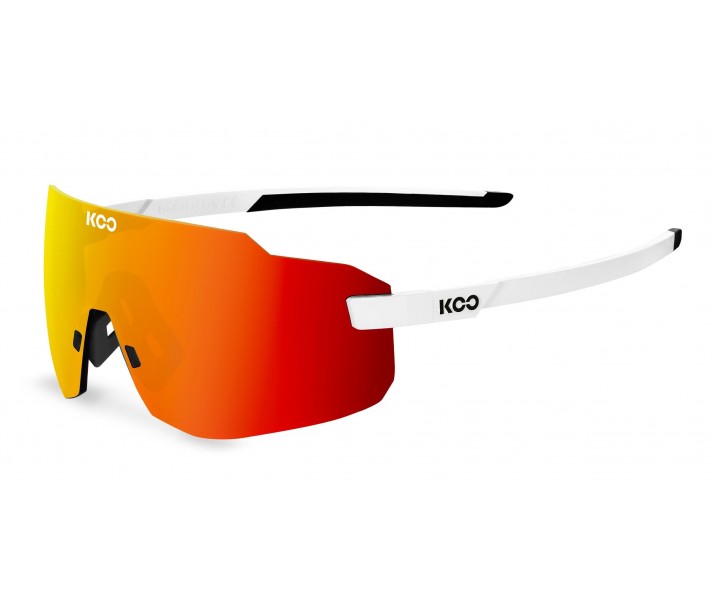 Gafas KOO Supernova Blanco-Rojo Lente Rojo