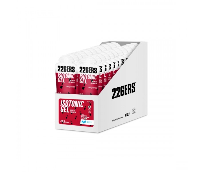 Caja 24 Unidades Gel isotonic Ice 226ERS 68g Sabor Cola Cafeína