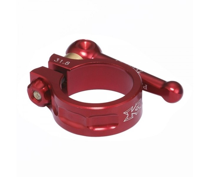 Abrazadera cierre sillín KCNC SC-10 MTB QR-Clamp 39mm Rojo