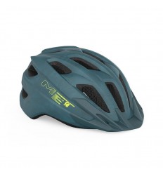 Casco Met Crackerjack Infantil Azul Mate