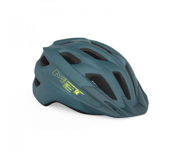 Casco Met Crackerjack Infantil Azul Mate