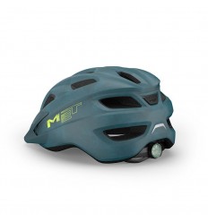 Casco Met Crackerjack Infantil Azul Mate