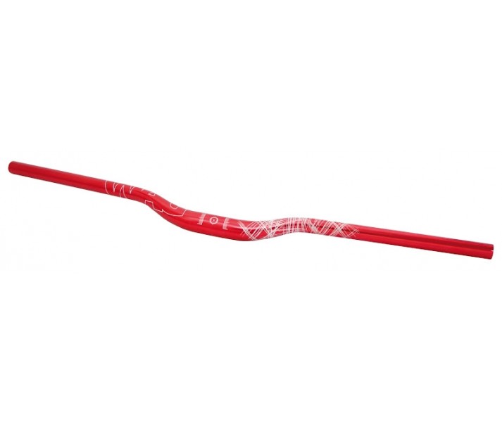 Manillar MTB WAG Aluminio 780mm Rojo