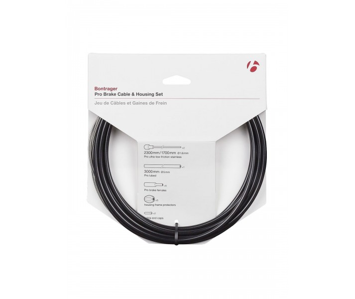 Juego Cables y Fundas Freno Bontrager Pro Negro