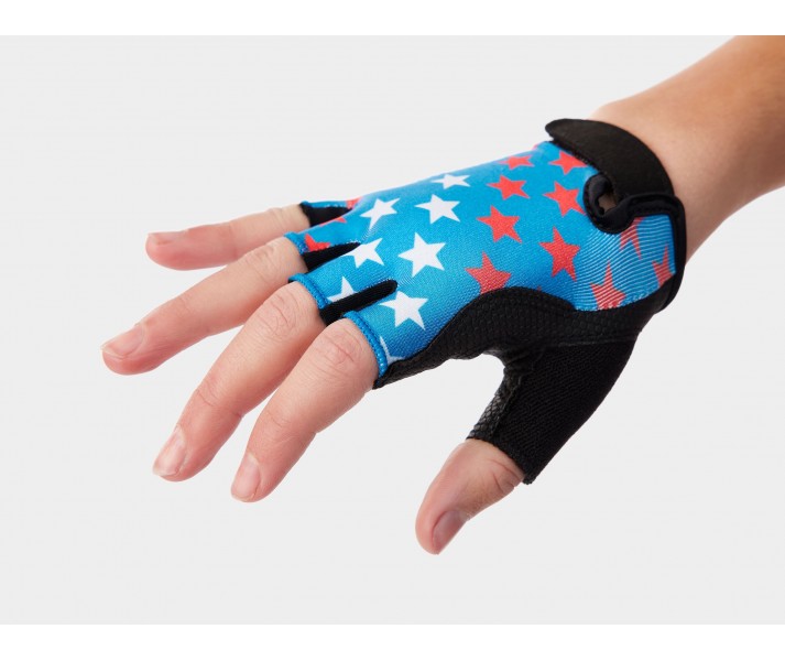 Guantes Cortos Infantiles Bontrager Azul/Negro