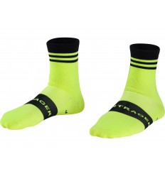 Calcetines Bontrager Race Quarter Amarillo radioactivo