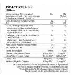 Bebida Isotónica PowerBar IsoActive Limón 600 gr