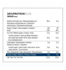 Caja Barritas de Proteínas Powerbar Protein Plus 30% sabor Chocolate 15 ud.55gr.