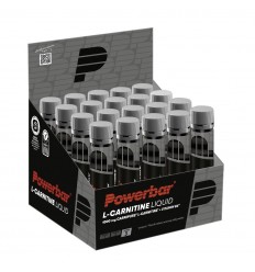 Caja Viales Bebibles Powerbar L-Carnitina Black Line 20 Unidades