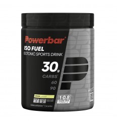 Bote Powerbar Iso Fuel 30 Black Line Limón 608gr