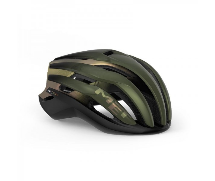 Casco Met Trenta MIPS Verde Iridiscente Mate