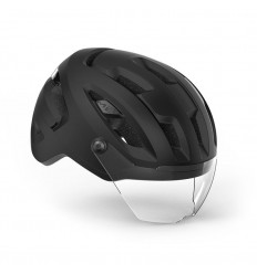 Casco Met Intercity MIPS Negro Mate Brillo