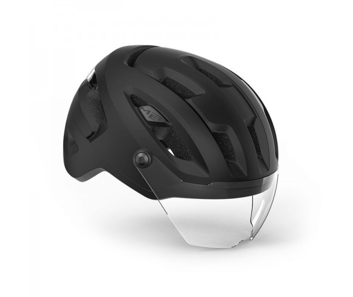 Casco Met Intercity MIPS Negro Mate Brillo