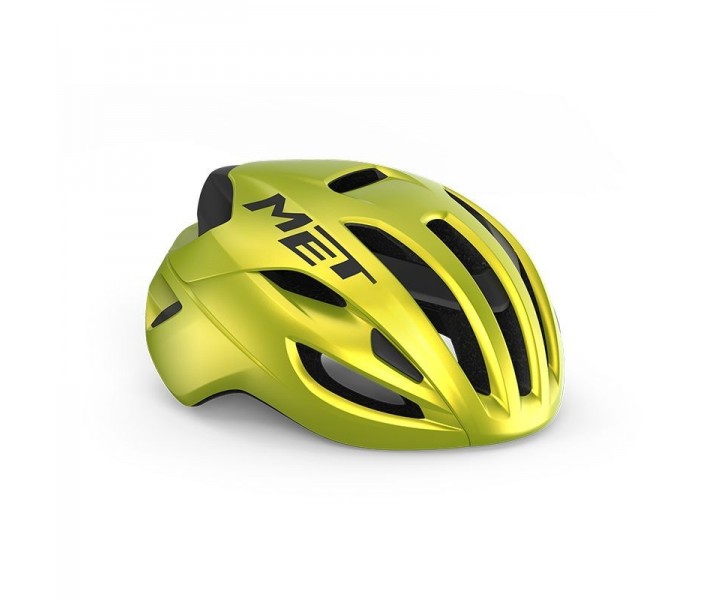 Casco Met Rivale MIPS Amarillo Metálico Brillo