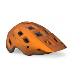 Casco Met Terranova MIPS Naranja/Titanio Metálico Mate