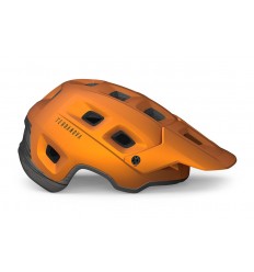 Casco Met Terranova MIPS Naranja/Titanio Metálico Mate