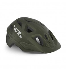 Casco Met Echo Verde Mate