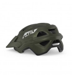 Casco Met Echo Verde Mate