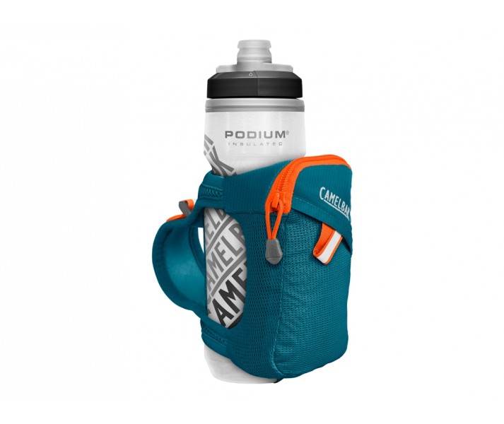 Portabidón Mano CAMELBAK QUICK GRIP CHILL Azul/Naranja 620mL - 0.5L