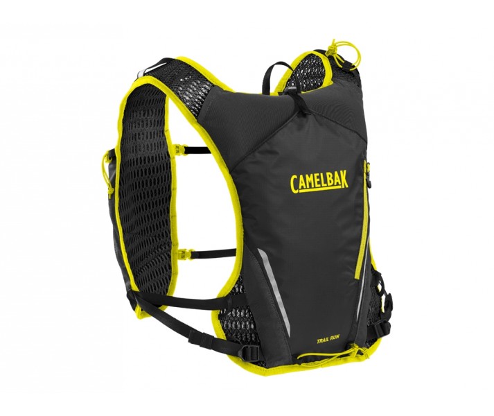 Chaleco CAMELBAK TRAIL RUN HOMBRE Negro/Amarillo Flúor 1L