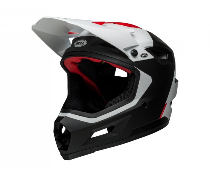 Casco Bell Sanction 2 Dlx Mips Negro Mate / Blanco