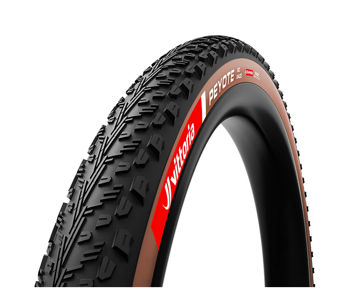 Cubierta Vittoria Tire MTB Peyote XC Race Negro Marrón 29x2.4 TLR G2.0