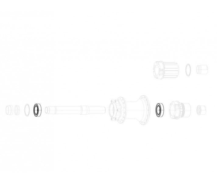 Repuesto Rodamientos Sram MTH-746 (2ud.)