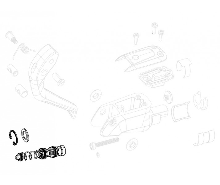 Repuesto Kit Pistón Pinza Sram S900 Aero HRD