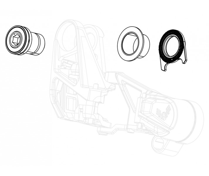 Kit Tornillos Full Mount Cambio Sram XX Eagle AXS T-Type